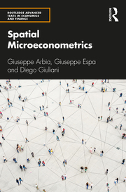 Spatial Microeconometrics By Giuseppe Arbia, Giuseppe Espa, Diego Giuliani